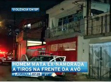 Homem mata ex-namorada a tiros em SP