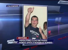 Vidraceiro é encontrado morto após sumiço