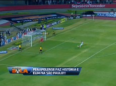 Luizão: se o Rogério tivesse defendido, o arbitro não teria voltado
