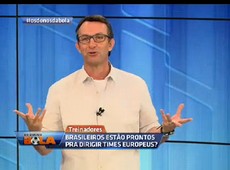 Time do Donos da Bola se diverte com espanhol de Luxemburgo