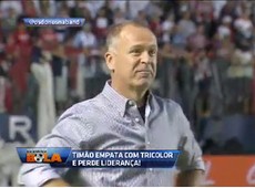 Corinthians empata com o São Paulo e perde liderança