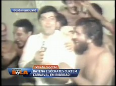 Datena e Sócrates curtem Carnaval em Ribeirão Preto