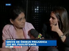 SP: Greve de ônibus prejudica população