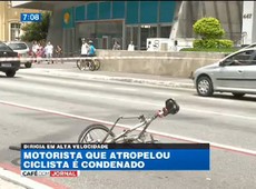SP: Motorista que atropelou ciclista é condenado