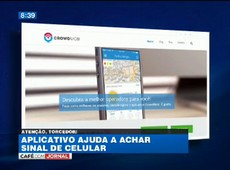 Aplicativo acha sinal de celular