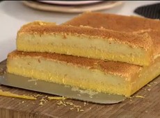 Bolo Cremoso de Fubá