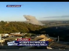 MG: explosão em fábrica mata quatro pessoas