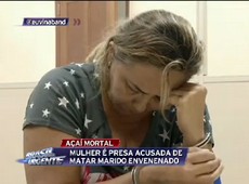 Mulher é suspeita de envenenar açaí do marido