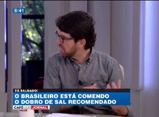 Tire o sal da alimentação