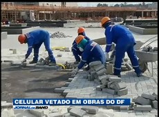 Celulares serão proibidos em construções civis no DF
