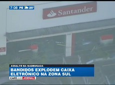 Quadrilha explode caixas eletrônicos em SP