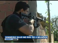 Operação da polícia apreende R$ 4 milhões no RJ