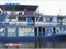 MS: Barco-hotel afunda com 27 pessoas a bordo