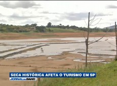 Estiagem em São Paulo prejudica o turismo
