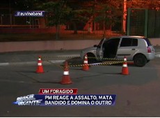 Policial reage a roubo e mata assaltante em SP