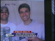 Universitário morre com tiro na cabeça em assalto
