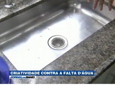 Paulistas usam criatividade contra a seca