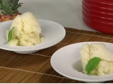 Sorbet de Abacaxi
