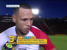 Luís Fabiano: essa vitória foi sofrida