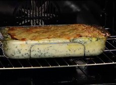 Lasanha Caseira de Espinafre