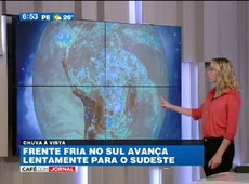 Feriado deve ser de chuva no Centro-Sul