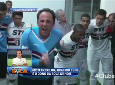 Neto mostra momentos de Rogério nos bastidores do Tricolor