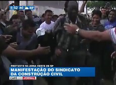 SP: 2 mil trabalhadores protestam na zona oeste