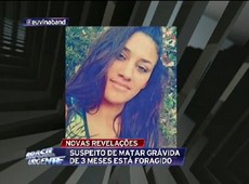 Suspeito de matar grávida de três meses está foragido