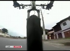 Motorista foge após atropelar ciclista em MG