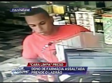 Dono de farmácia assaltada prende ladrão