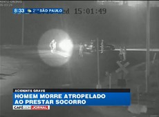 Homem morre atropelado ao prestar socorro no RS
