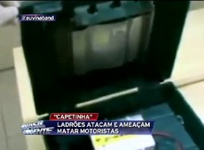 Ladrões atacam motoristas com