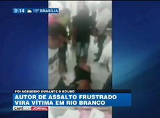 AC: homem reage a assalto e agride suspeito