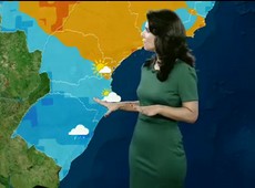 Previsão do tempo: frente fria se afasta do país