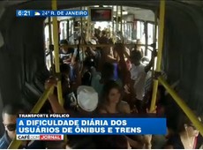 Passageiros enfrentam difícil rotina nos transportes públicos de SP