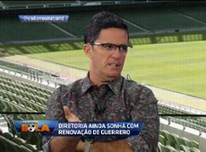 F. Fernandes: Mesmo sem renovar, Guerrero será crucial na Libertadores