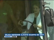 Presidente Dilma rebate líder do MST que a criticou pelo ajuste fiscal