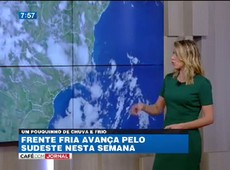 Frente fria avança pelo Sudeste nesta semana