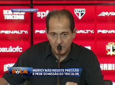 Confira o último pronunciamento de Muricy no São Paulo