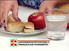 Opções de lanches saudáveis para crianças com diabetes