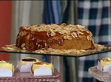 Cheesecake de Caramelo e Amêndoas