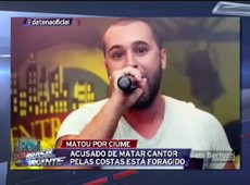 Acusado de matar cantor pelas costas está foragido