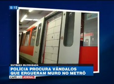 Muro de concreto é construído em porta de trem na Alemanha