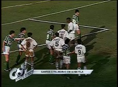 Reveja Santos e Palmeiras em partidas históricas
