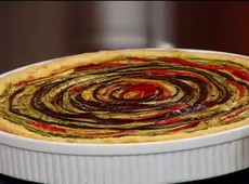 Torta Espiral de Legumes