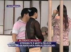 Atendente é morta pelo ex quando saía para o trabalho