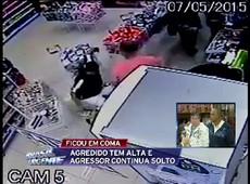 Rapaz espancado em farmácia tem alta e será ouvido