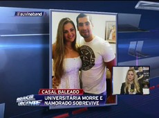 Datena fala com parente de universitária morta em SP