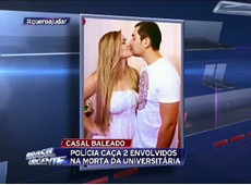 Casal baleado por possível crime passional