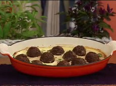 Almôndegas ao Creme